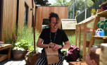 Early years practitioner delivers Farm in a Box to their pupils